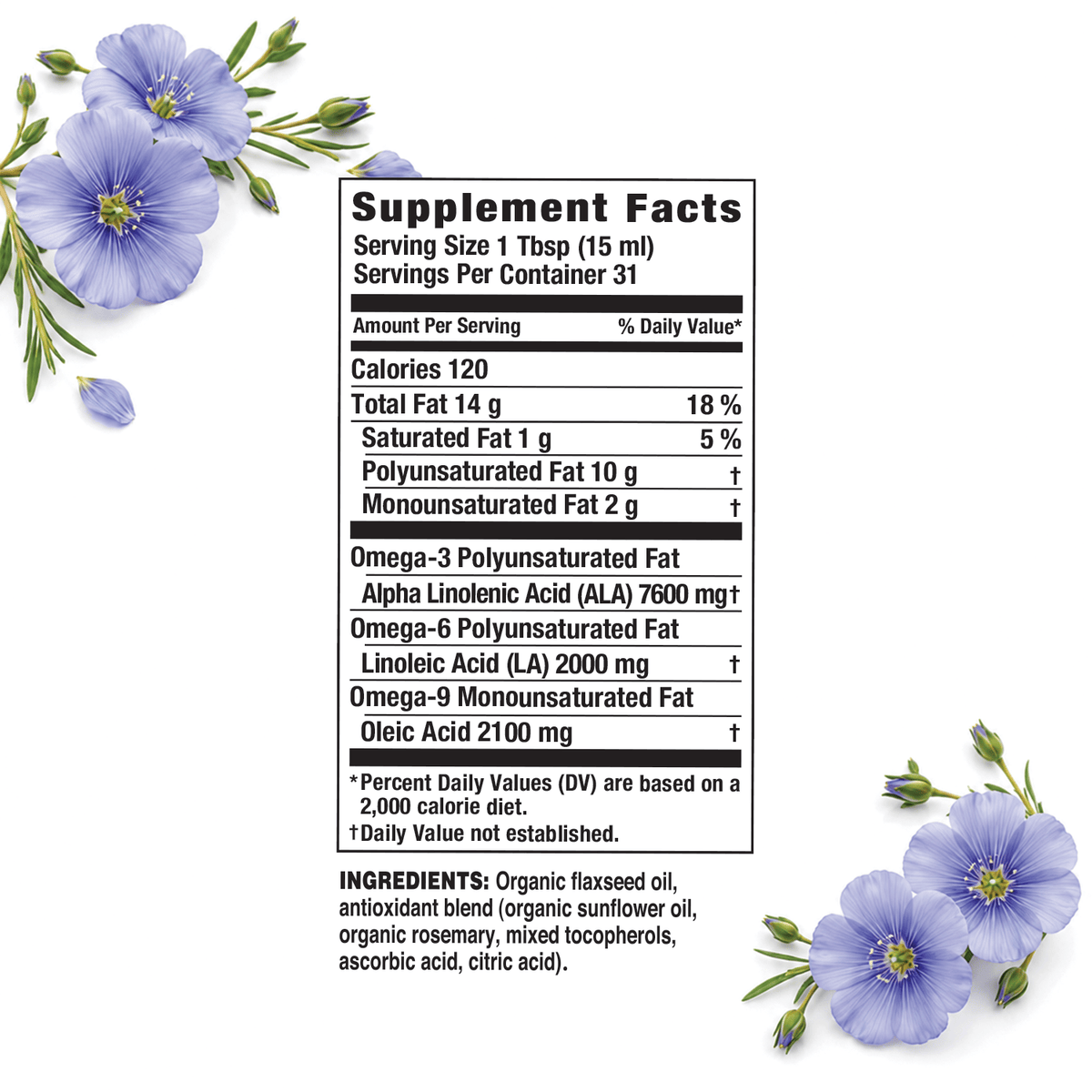 Flax Oil | Aceite de Lino con Omega 3-6-9 - 7,600 mg de ácidos grasos OMEGA-3 por porción El-poder-del-metabolismo-frank-suarez adelgazar naturalmente metabolismotv unimetab candiseptic kit de candida mejorar el metabolismo y la salud