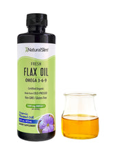 Cargar imagen en el visor de la galería, Flax Oil | Aceite de Lino con Omega 3-6-9 - 7,600 mg de ácidos grasos OMEGA-3 por porción El-poder-del-metabolismo-frank-suarez adelgazar naturalmente metabolismotv unimetab candiseptic kit de candida mejorar el metabolismo y la salud
