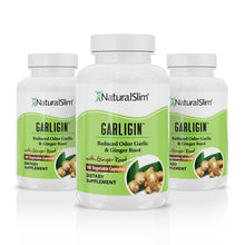 Cargar imagen en el visor de la galería, (3) Frascos Garligin Garligin® | Mezcla de Ajo y Jengibre * Apoyo para el Sistema Inmune El-poder-del-metabolismo-frank-suarez adelgazar naturalmente metabolismotv unimetab candiseptic kit de candida mejorar el metabolismo y la salud
