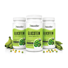 Cargar imagen en el visor de la galería, 3 frascos Glucotein® Glucotein® | Prebiótico | Harina de banana verde y guisantes verdes | Procesos Digestivos* El-poder-del-metabolismo-frank-suarez adelgazar naturalmente metabolismotv unimetab candiseptic kit de candida mejorar el metabolismo y la salud
