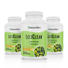 Cargar imagen en el visor de la galería, 3 frascos LeciClean LeciClean® | Lecitina Granulada El-poder-del-metabolismo-frank-suarez adelgazar naturalmente metabolismotv unimetab candiseptic kit de candida mejorar el metabolismo y la salud
