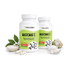 Cargar imagen en el visor de la galería, 2 frascos MagicMag-C MagicMag® C | Citrato de Magnesio en Cápsula El-poder-del-metabolismo-frank-suarez adelgazar naturalmente metabolismotv unimetab candiseptic kit de candida mejorar el metabolismo y la salud
