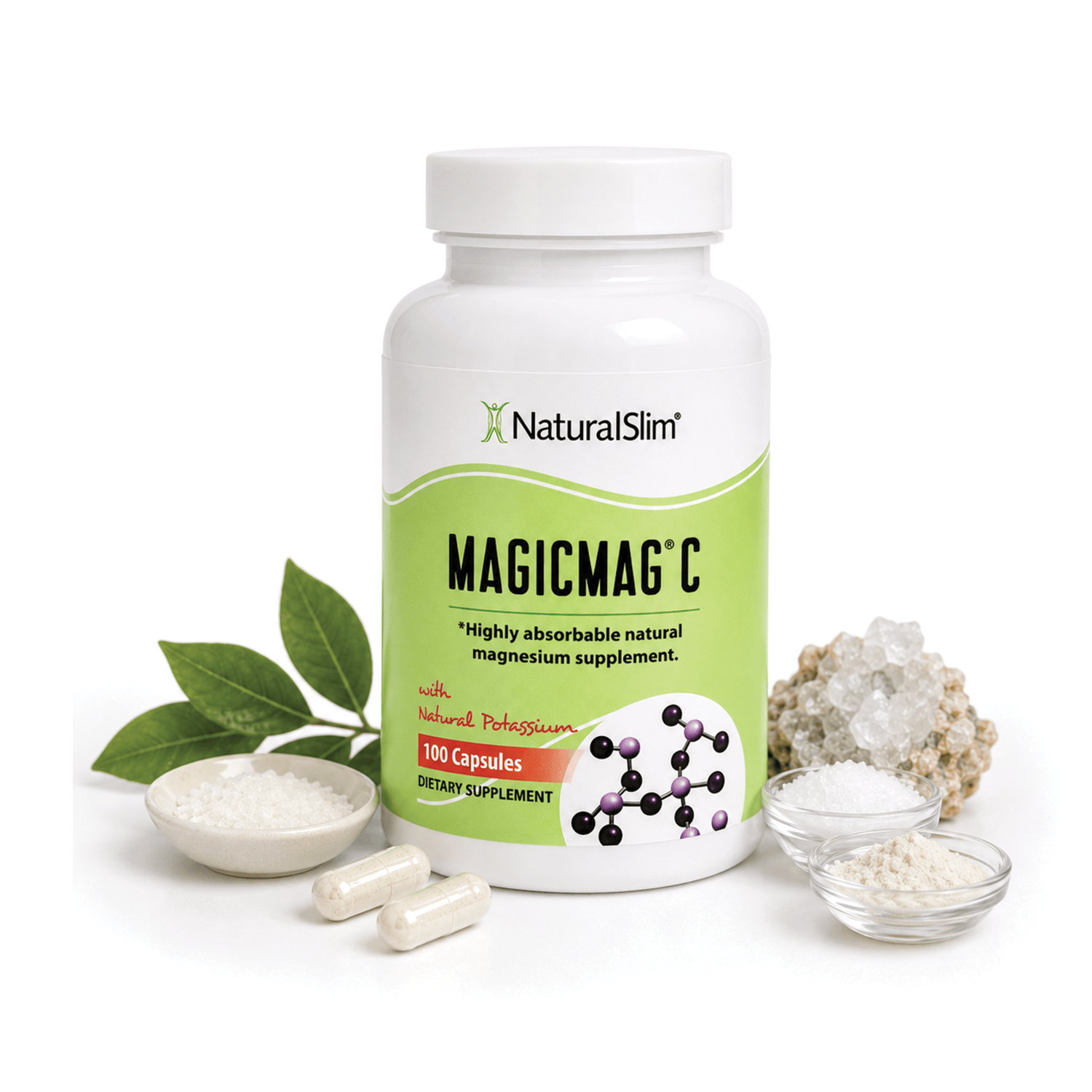 1 frasco MagicMag-C MagicMag® C | Citrato de Magnesio en Cápsula El-poder-del-metabolismo-frank-suarez adelgazar naturalmente metabolismotv unimetab candiseptic kit de candida mejorar el metabolismo y la salud