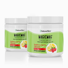 Cargar imagen en el visor de la galería, 2 frascos MagicMag® Raspberry-Lemon (Frambuesa-Limón) Anti-Stress Drink | Magnesio *Apoyo relajante y calmante El-poder-del-metabolismo-frank-suarez adelgazar naturalmente metabolismotv unimetab candiseptic kit de candida mejorar el metabolismo y la salud
