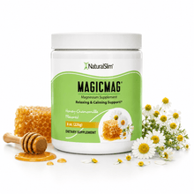 Cargar imagen en el visor de la galería, MagicMag® Honey-Chamomile (Miel y Manzanilla) Anti-Stress Drink | Bebida de Magnesio *Apoyo relajante y calmante El-poder-del-metabolismo-frank-suarez adelgazar naturalmente metabolismotv unimetab candiseptic kit de candida mejorar el metabolismo y la salud

