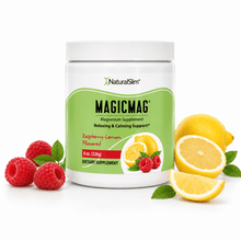 Cargar imagen en el visor de la galería, MagicMag® Raspberry-Lemon (Frambuesa-Limón) Anti-Stress Drink | Magnesio *Apoyo relajante y calmante El-poder-del-metabolismo-frank-suarez adelgazar naturalmente metabolismotv unimetab candiseptic kit de candida mejorar el metabolismo y la salud
