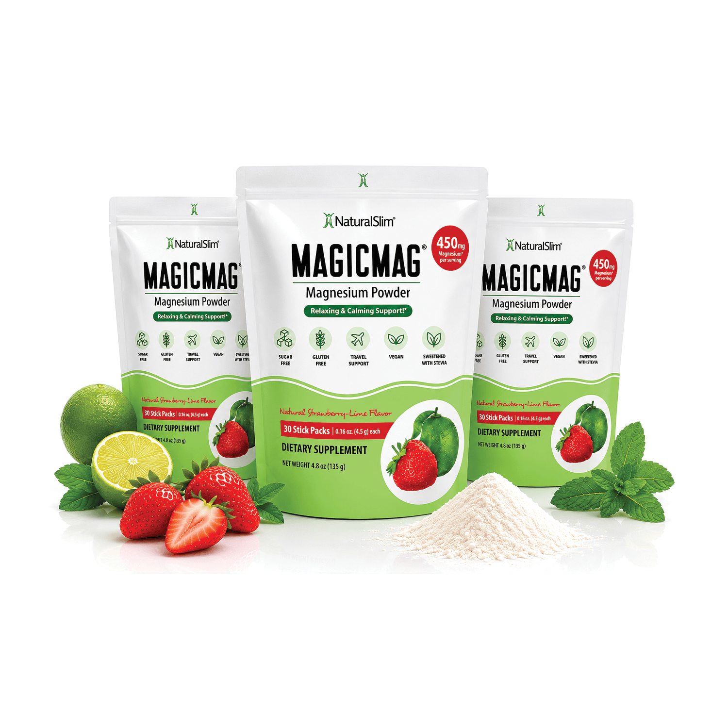 3 pack MagicMag® Stick Packs de 30 Unidades | Viaje-Travel | Fresa-Lima | Suplemento Citrato de Magnesio | Apoyo Relajante y Calmante* El-poder-del-metabolismo-frank-suarez adelgazar naturalmente metabolismotv unimetab candiseptic kit de candida mejorar el metabolismo y la salud