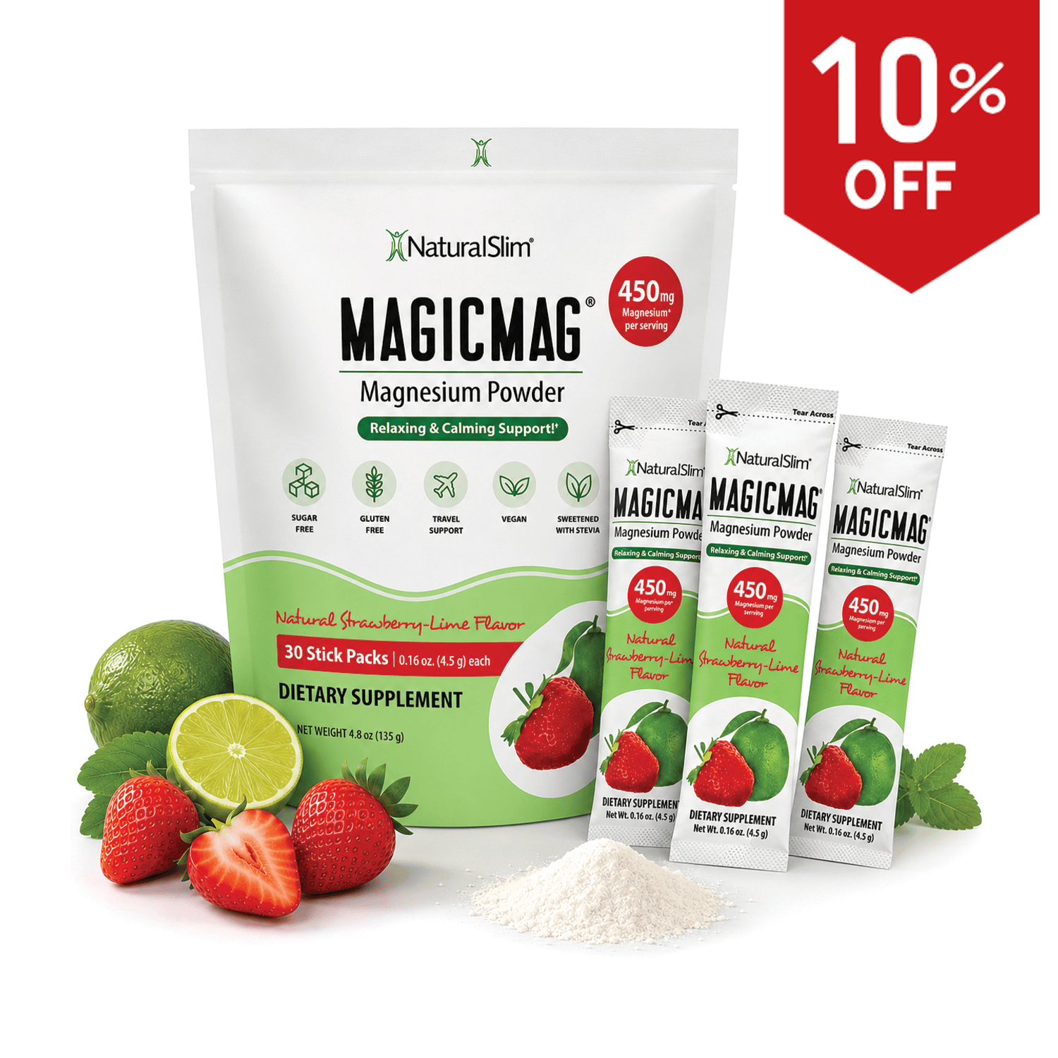 MagicMag® Stick Packs de 30 Unidades | Viaje-Travel | Fresa-Lima | Suplemento Citrato de Magnesio | Apoyo Relajante y Calmante* El-poder-del-metabolismo-frank-suarez adelgazar naturalmente metabolismotv unimetab candiseptic kit de candida mejorar el metabolismo y la salud