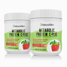Cargar imagen en el visor de la galería, 2 Batidas Strawberry Metabolic Protein® C-Plus Strawberry | Batida de proteína de “whey” reforzada con Vitamina C de fresa El-poder-del-metabolismo-frank-suarez adelgazar naturalmente metabolismotv unimetab candiseptic kit de candida mejorar el metabolismo y la salud
