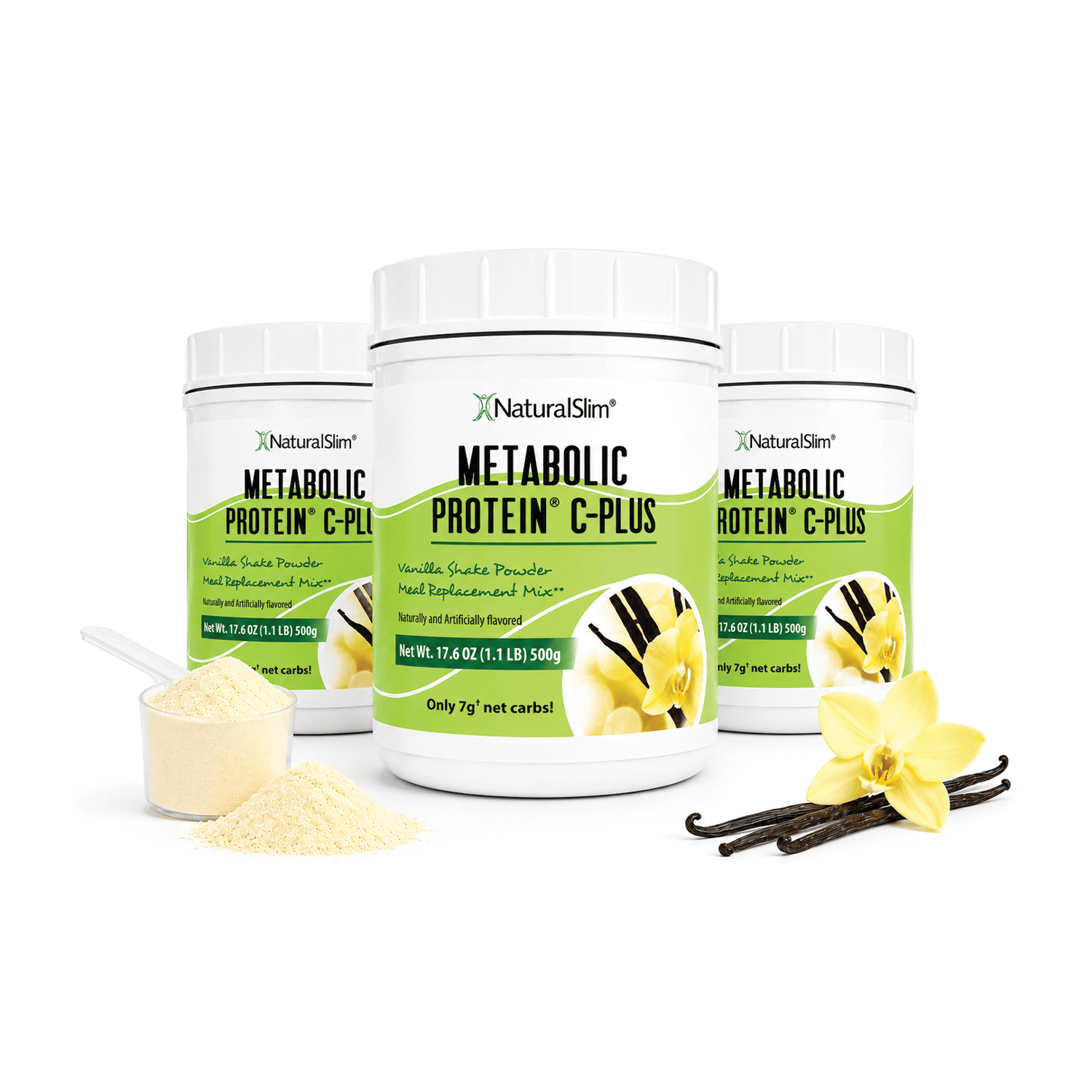 3 Batidas Vainilla Metabolic Protein® C-Plus Vainilla | Batida de "Whey" reforzada con Vitamina C El-poder-del-metabolismo-frank-suarez adelgazar naturalmente metabolismotv unimetab candiseptic kit de candida mejorar el metabolismo y la salud