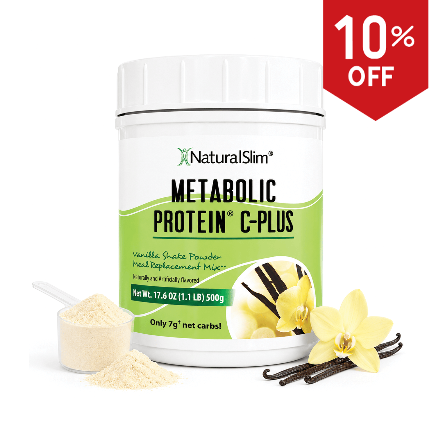 Metabolic Protein® C-Plus Vainilla | Batida de "Whey" reforzada con Vitamina C El-poder-del-metabolismo-frank-suarez adelgazar naturalmente metabolismotv unimetab candiseptic kit de candida mejorar el metabolismo y la salud