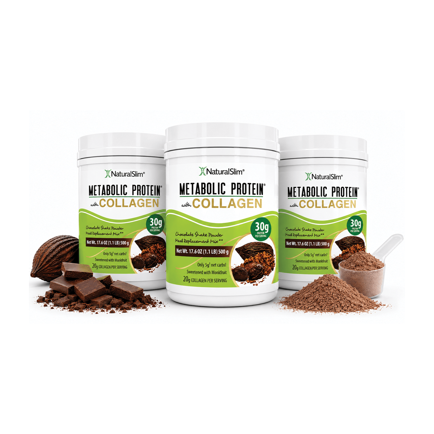 3 METABOLIC PROTEIN™ COLLAGEN - CHOCOLATE METABOLIC PROTEIN® with COLLAGEN CHOCOLATE -  Batida de proteína de “whey” sabor a Chocolate con Colágeno El-poder-del-metabolismo-frank-suarez adelgazar naturalmente metabolismotv unimetab candiseptic kit de candida mejorar el metabolismo y la salud