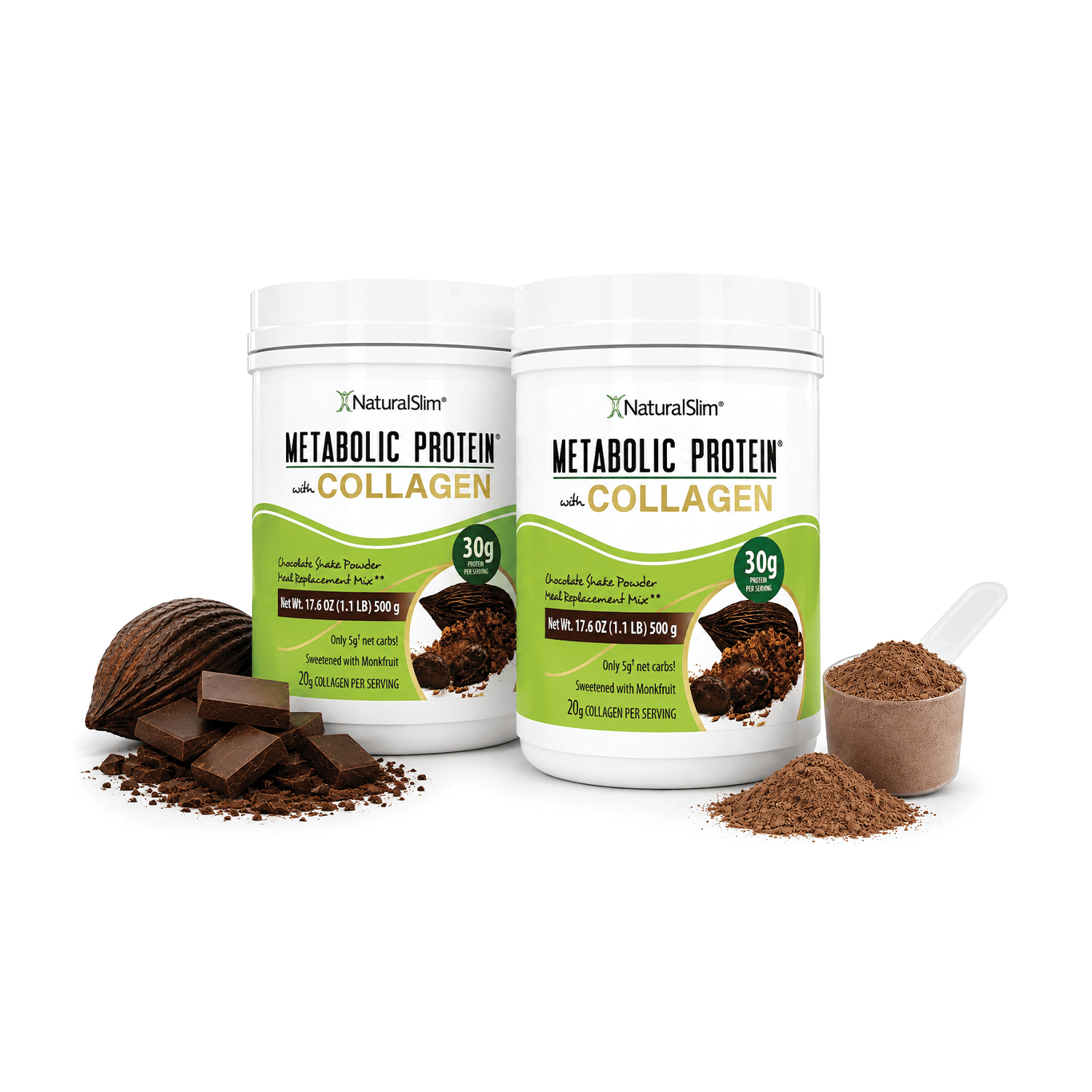 2 METABOLIC PROTEIN™ COLLAGEN - CHOCOLATE METABOLIC PROTEIN® with COLLAGEN CHOCOLATE -  Batida de proteína de “whey” sabor a Chocolate con Colágeno El-poder-del-metabolismo-frank-suarez adelgazar naturalmente metabolismotv unimetab candiseptic kit de candida mejorar el metabolismo y la salud