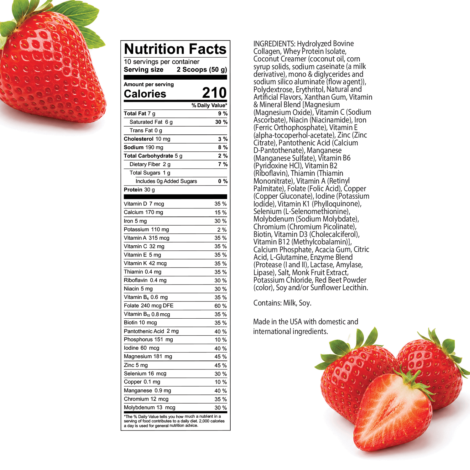 METABOLIC PROTEIN® with COLLAGEN - STRAWBERRY | Batida de proteína de “whey” sabor a Fresa con Colágeno El-poder-del-metabolismo-frank-suarez adelgazar naturalmente metabolismotv unimetab candiseptic kit de candida mejorar el metabolismo y la salud