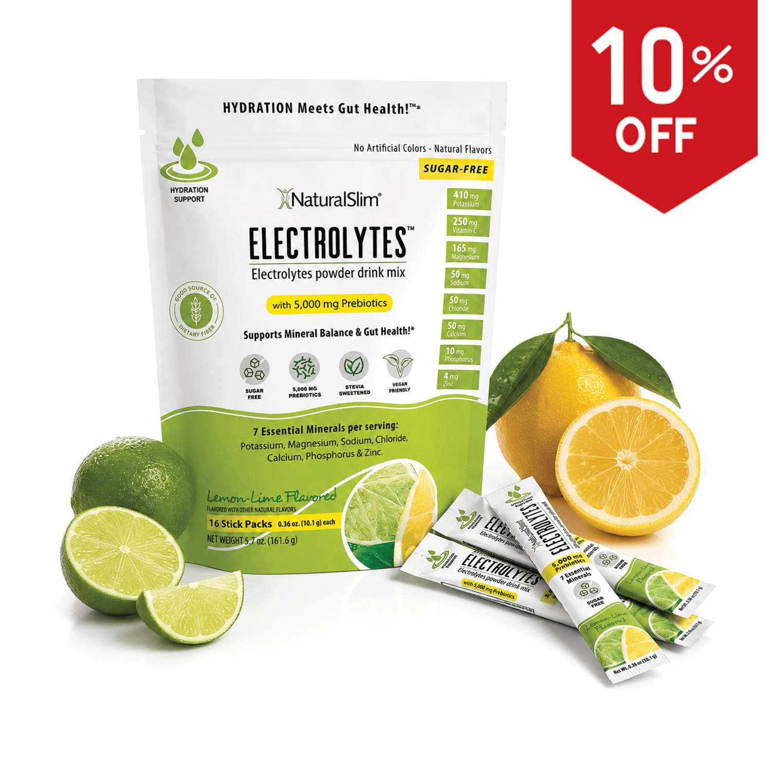 NaturalSlim® ELECTROLYTES™ - Lemon-Lime Flavored El-poder-del-metabolismo-frank-suarez adelgazar naturalmente metabolismotv unimetab candiseptic kit de candida mejorar el metabolismo y la salud