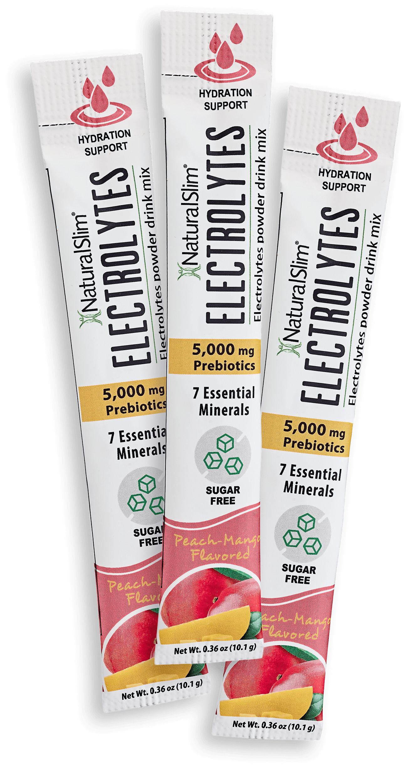 NaturalSlim® ELECTROLYTES™ - Peach-Mango Flavored El-poder-del-metabolismo-frank-suarez adelgazar naturalmente metabolismotv unimetab candiseptic kit de candida mejorar el metabolismo y la salud