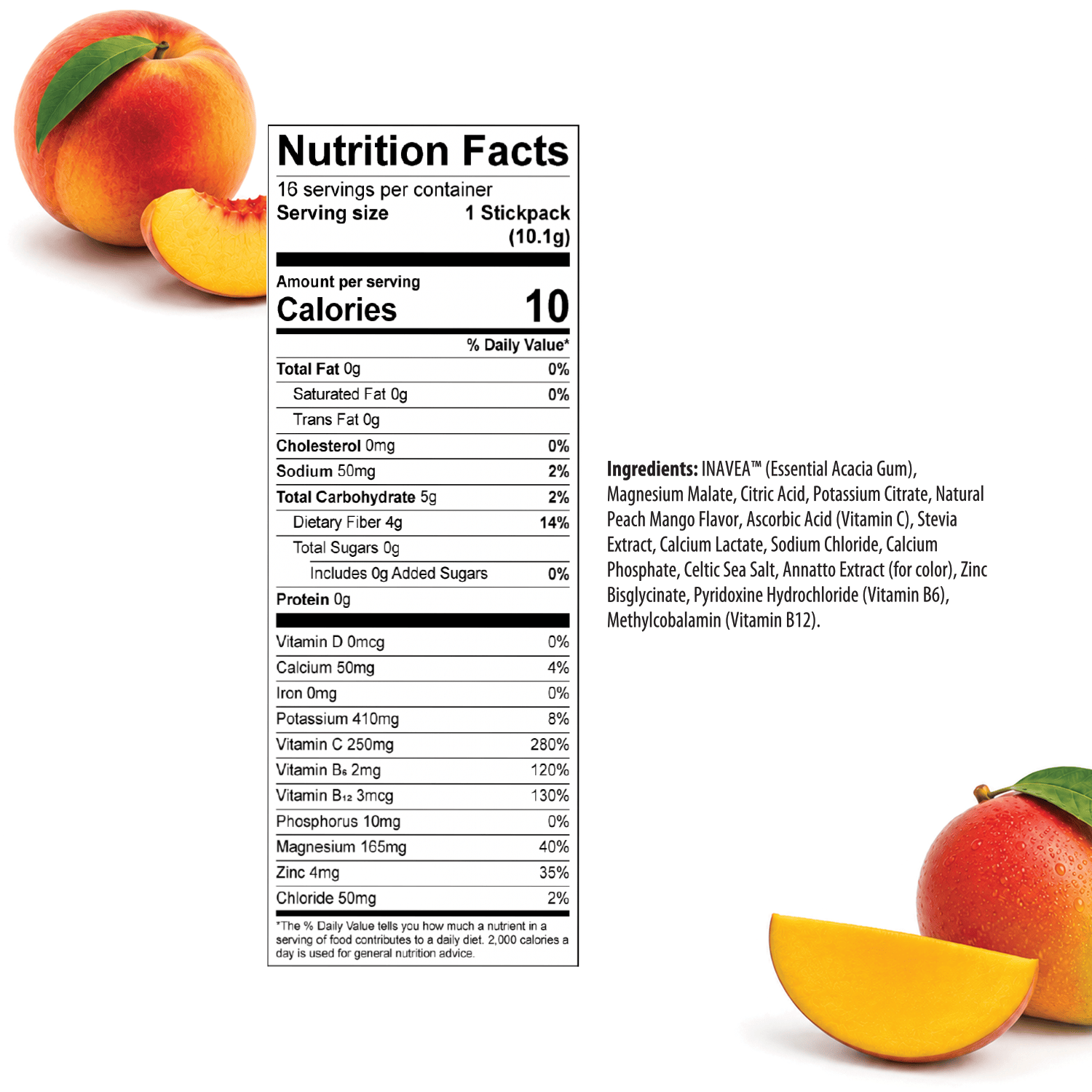 NaturalSlim® ELECTROLYTES™ - Peach-Mango Flavored El-poder-del-metabolismo-frank-suarez adelgazar naturalmente metabolismotv unimetab candiseptic kit de candida mejorar el metabolismo y la salud