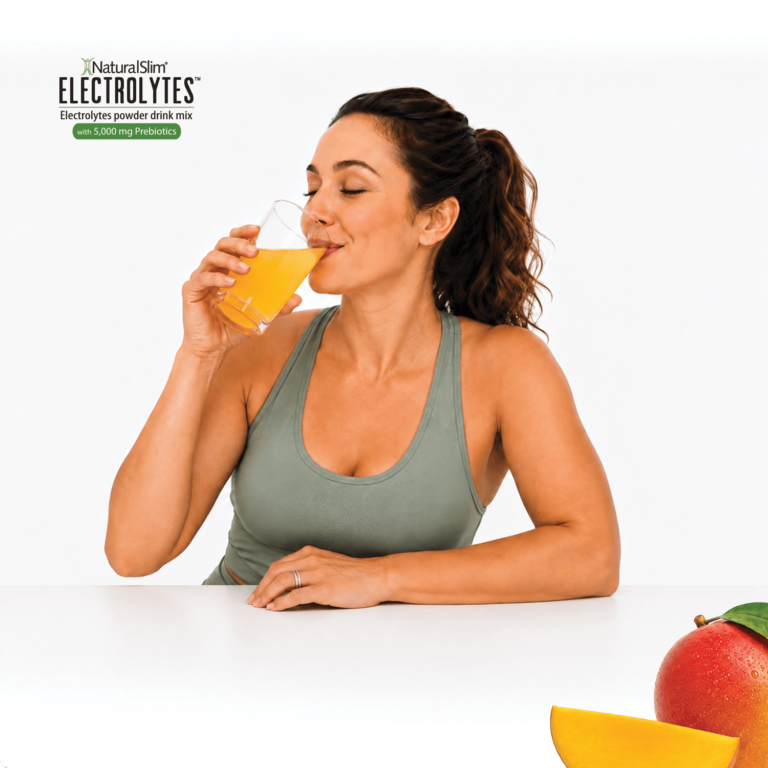 NaturalSlim® ELECTROLYTES™ - Peach-Mango Flavored El-poder-del-metabolismo-frank-suarez adelgazar naturalmente metabolismotv unimetab candiseptic kit de candida mejorar el metabolismo y la salud