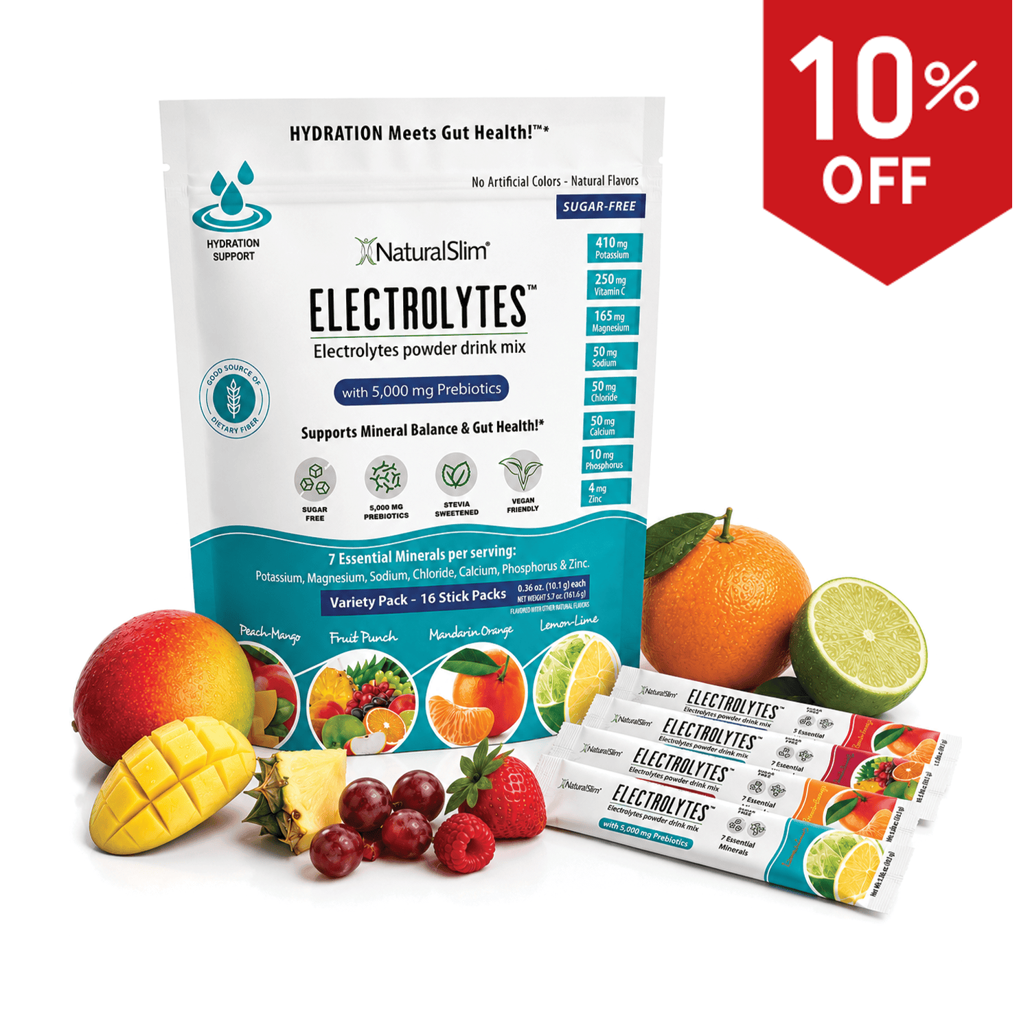 NaturalSlim® ELECTROLYTES™ - Variety Pack El-poder-del-metabolismo-frank-suarez adelgazar naturalmente metabolismotv unimetab candiseptic kit de candida mejorar el metabolismo y la salud