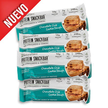 Cargar imagen en el visor de la galería, NaturalSlim® Protein Snackbar™ Chocolate Chip Cookie Dough | Barras de proteína El-poder-del-metabolismo-frank-suarez adelgazar naturalmente metabolismotv unimetab candiseptic kit de candida mejorar el metabolismo y la salud
