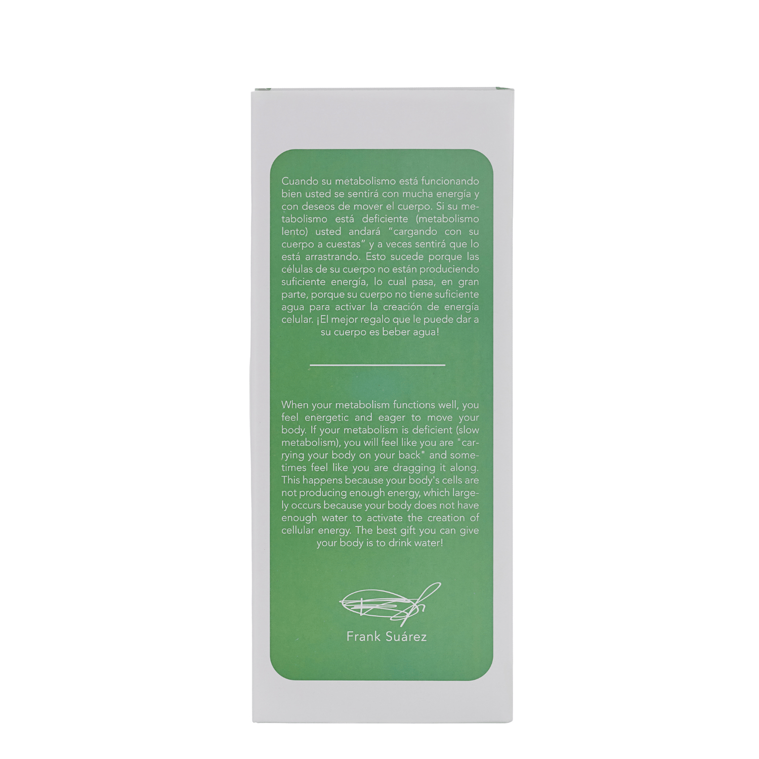NaturalSlim® Tumbler (Limited Edition White) - Vaso térmico de acero inoxidable | 40 oz El-poder-del-metabolismo-frank-suarez adelgazar naturalmente metabolismotv unimetab candiseptic kit de candida mejorar el metabolismo y la salud