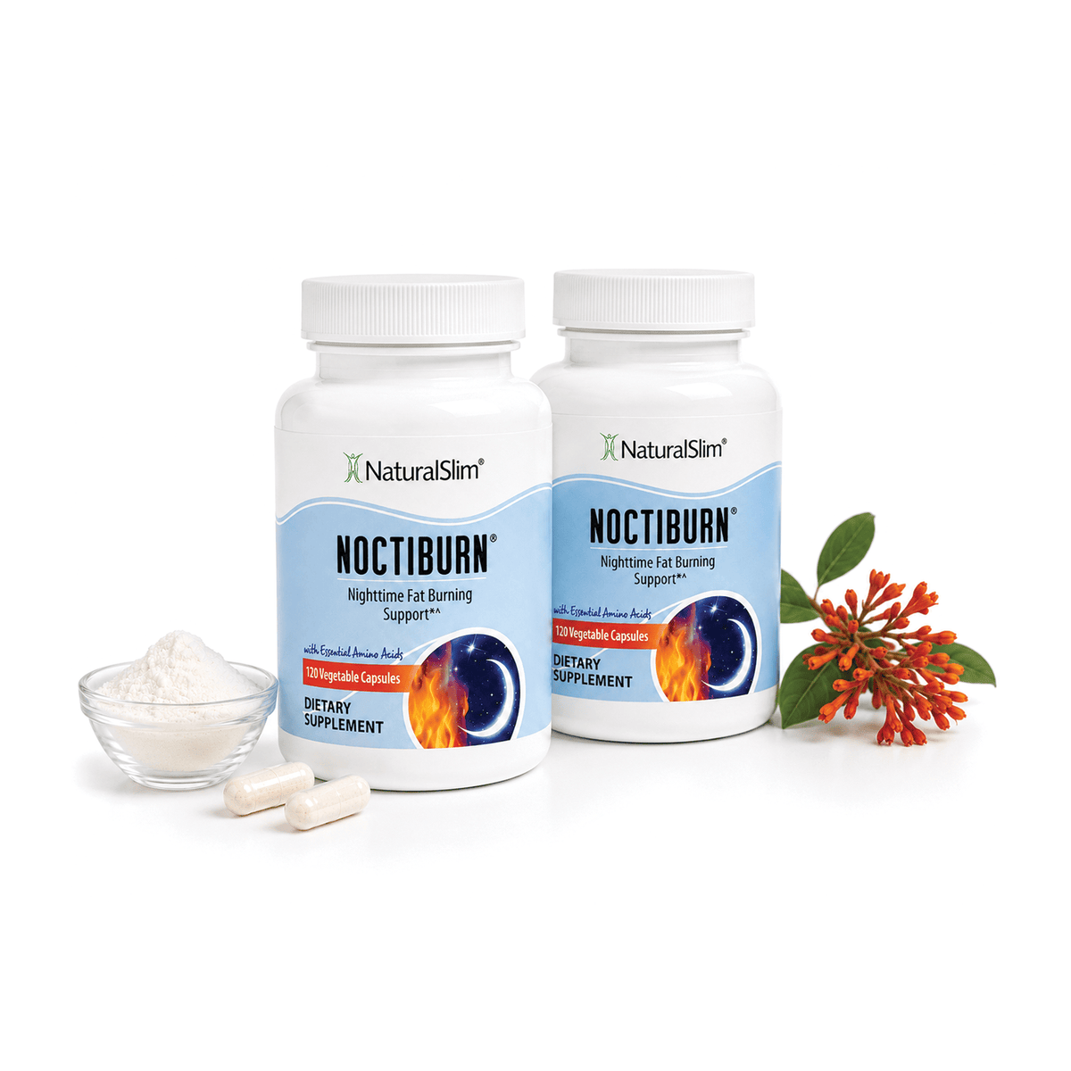 2 Botes NoctiBurn® | Quemadores de Grasa Nocturnos * Nueva Imagen - Misma Formula El-poder-del-metabolismo-frank-suarez adelgazar naturalmente metabolismotv unimetab candiseptic kit de candida mejorar el metabolismo y la salud