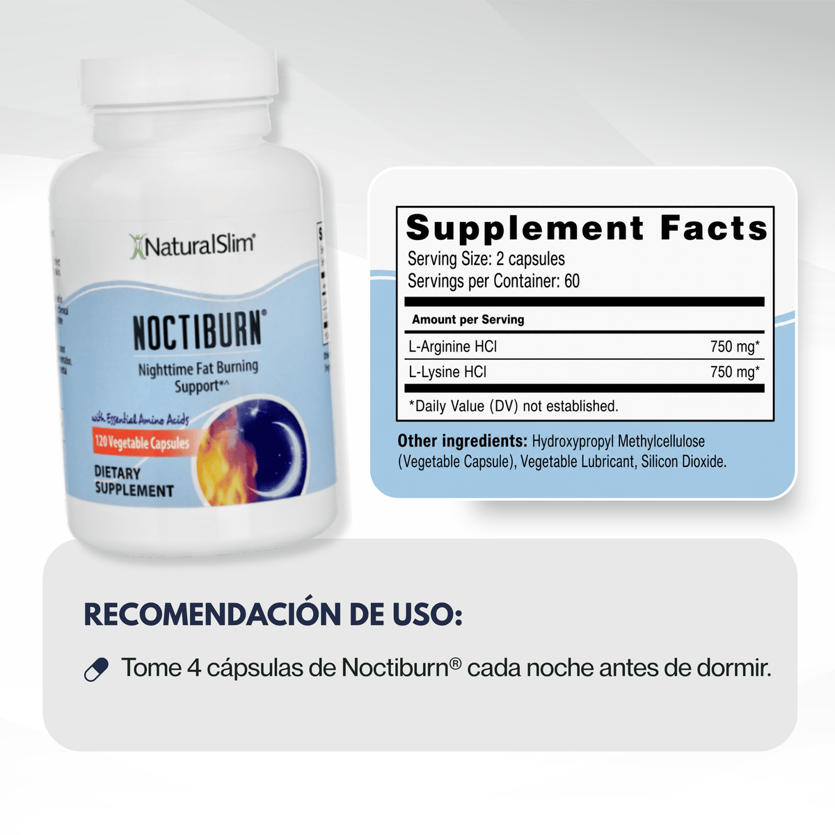 NoctiBurn® | Quemadores de Grasa Nocturnos * Nueva Imagen - Misma Formula El-poder-del-metabolismo-frank-suarez adelgazar naturalmente metabolismotv unimetab candiseptic kit de candida mejorar el metabolismo y la salud
