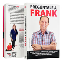Cargar imagen en el visor de la galería, Libro Nuevo Libro | Pregúntale a Frank - 100 Respuestas de Frank Suárez a las preguntas más frecuentes El-poder-del-metabolismo-frank-suarez adelgazar naturalmente metabolismotv unimetab candiseptic kit de candida mejorar el metabolismo y la salud
