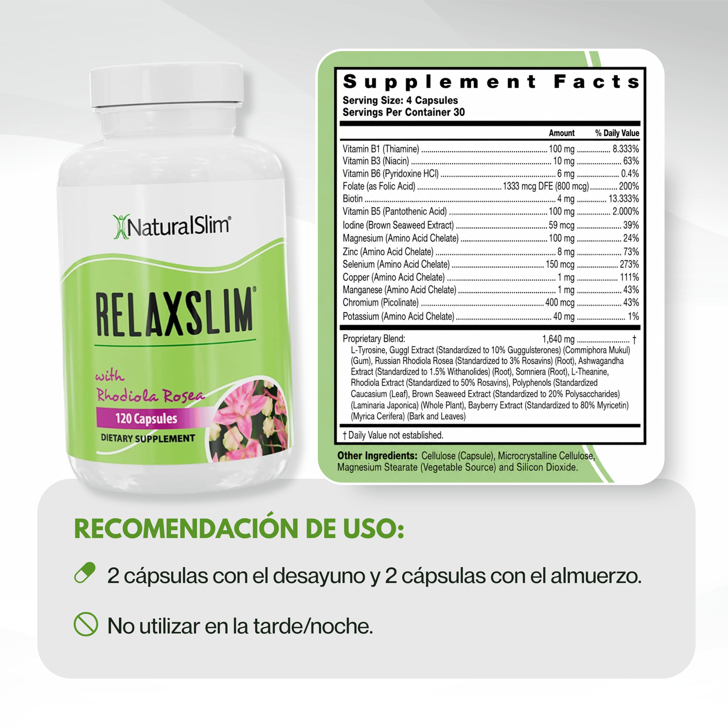 RelaxSlim® | Adaptógenos y Rhodiola Rosea El-poder-del-metabolismo-frank-suarez adelgazar naturalmente metabolismotv unimetab candiseptic kit de candida mejorar el metabolismo y la salud