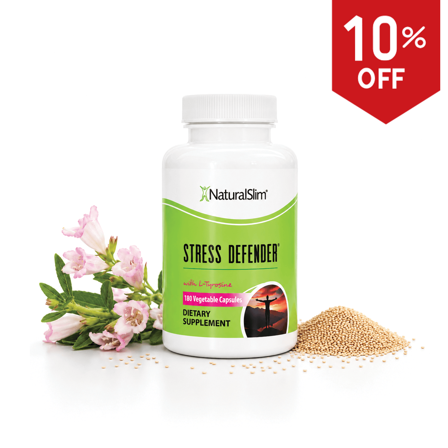 Stress Defender® |  Con Vitamina B5 y L-Tirosina El-poder-del-metabolismo-frank-suarez adelgazar naturalmente metabolismotv unimetab candiseptic kit de candida mejorar el metabolismo y la salud