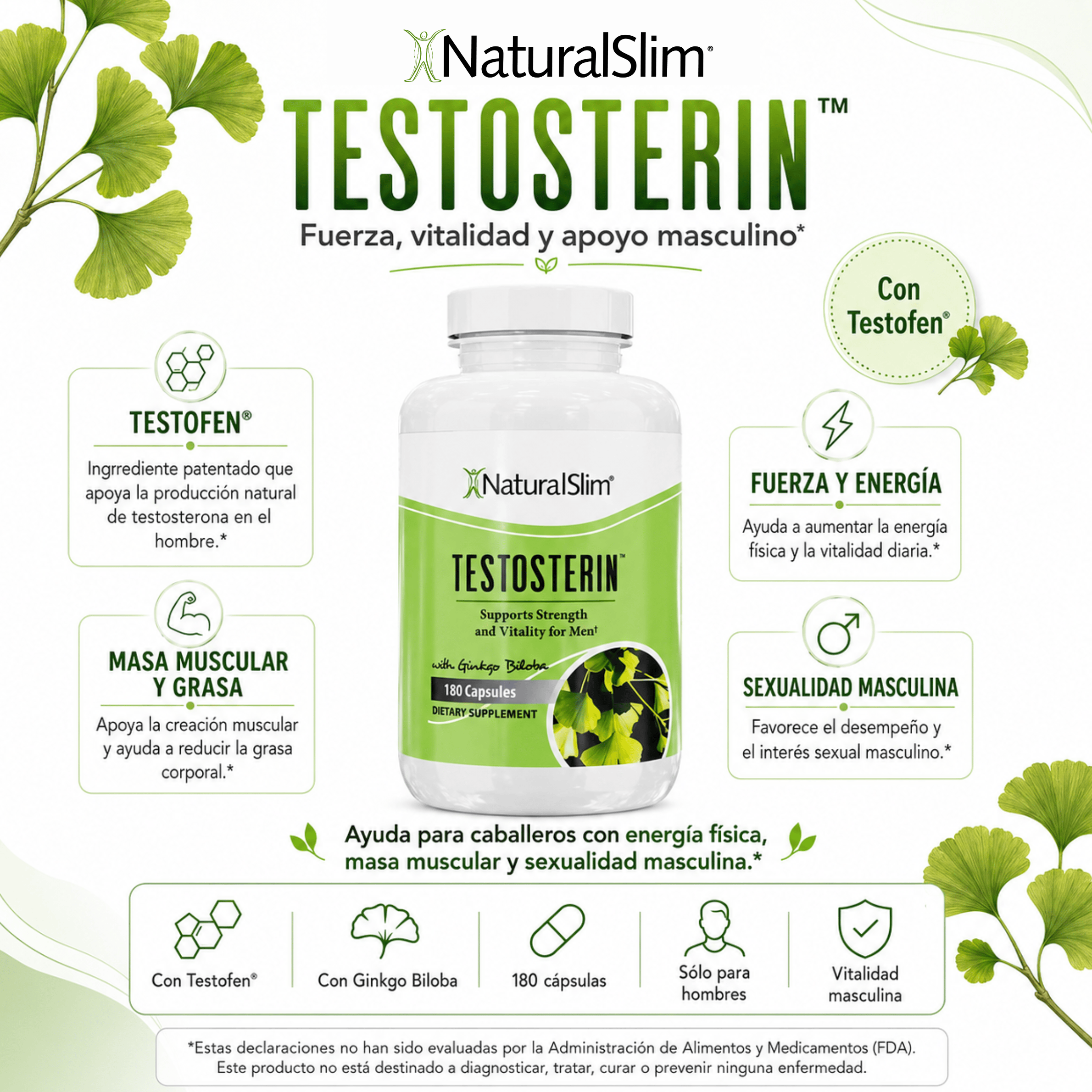 Testosterin® | Ayuda para Caballeros con Testofen® - energía física, masa muscular, y sexualidad masculina El-poder-del-metabolismo-frank-suarez adelgazar naturalmente metabolismotv unimetab candiseptic kit de candida mejorar el metabolismo y la salud