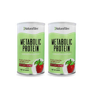 2 batidas Strawberry Metabolic Protein™ Strawberry | Batida El-poder-del-metabolismo-frank-suarez adelgazar naturalmente metabolismotv unimetab candiseptic kit de candida mejorar el metabolismo y la salud
