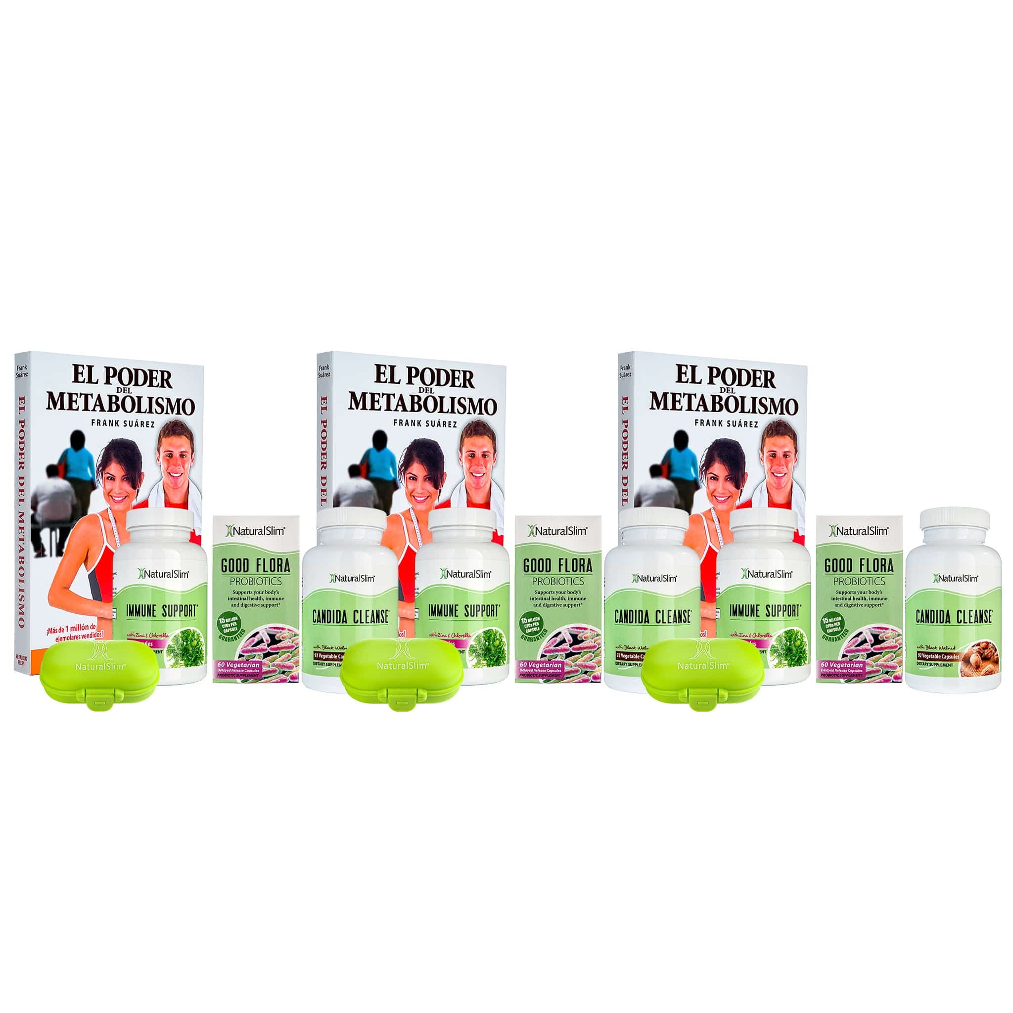 Kit Candiseptic™ Kit - Limpieza de Hongo Candida Albicans y libro de Frank Suárez El-poder-del-metabolismo-frank-suarez adelgazar naturalmente metabolismotv unimetab candiseptic kit de candida mejorar el metabolismo y la salud