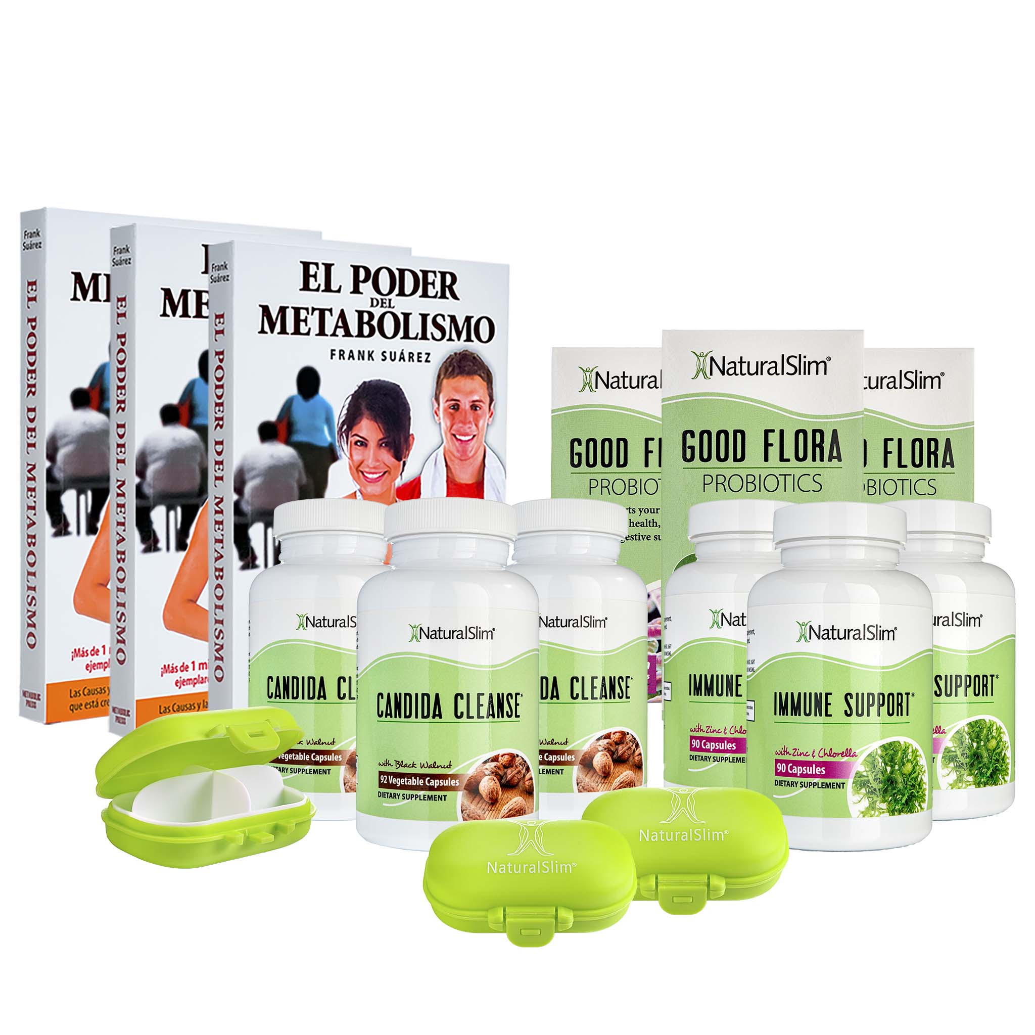 Kit Candiseptic™ Kit - Limpieza de Hongo Candida Albicans y libro de Frank Suárez El-poder-del-metabolismo-frank-suarez adelgazar naturalmente metabolismotv unimetab candiseptic kit de candida mejorar el metabolismo y la salud
